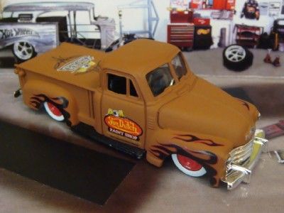 Von Dutch 53 Chevrolet PAINT SHOP Pickup 1/64 Scale Ltd Edit 5 