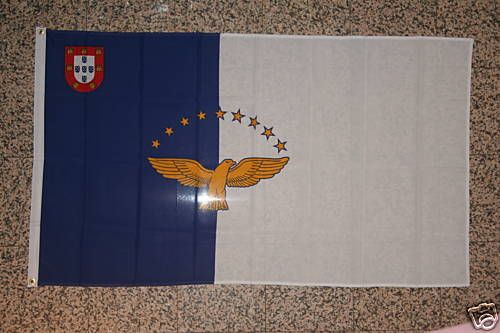 AZORES 3x5 NATIONAL COUNTRY FLAG LARGE BANNER ACORES  