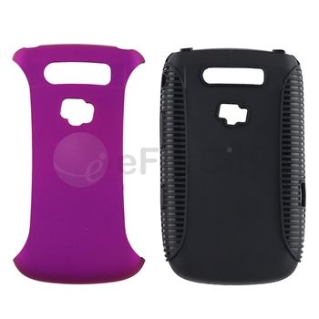   Hard Case Cover+3 Privacy LCD For Blackberry Torch 9800 9810  