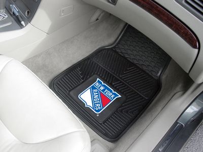 New York Rangers 2PC Heavy Duty Vinyl Car Floor Mats  