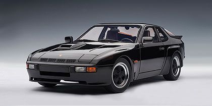 Porsche 924 Carrera GT 1980 Black 118 AUTOART NIB  