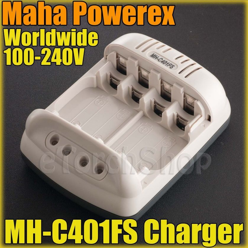 Maha PowerEx MH C401FS Cool Charger AA aaa NiCd NiMH  