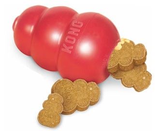 Kong Classic Interactive Rubber Dog Chew Toy Red XL  
