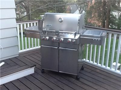 2012 Weber Summit S 470 Propane LP Grill 7170001  