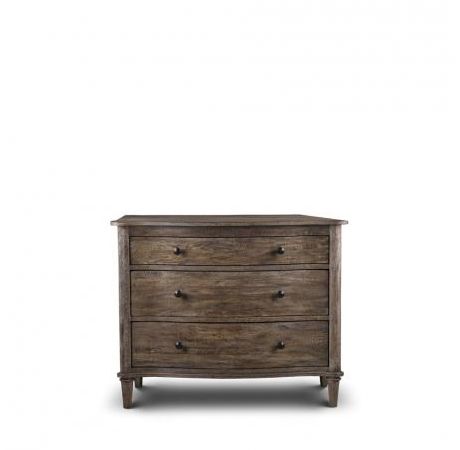   dresser chest hand made of Solid oak weathered finish 3 drawers  