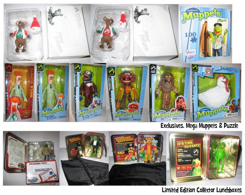 The Muppet Show Palisades Figure Collection Set MOSC MISB (Near 