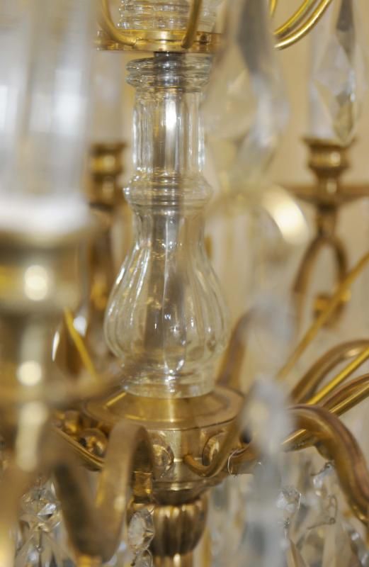 Pair French Empire Ormolu Candelabras Candles  