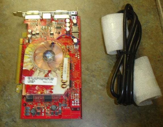 Dell ATi Radeon X850 256MB PCI e DVI VGA TV Video H8442 109 A47401 10 