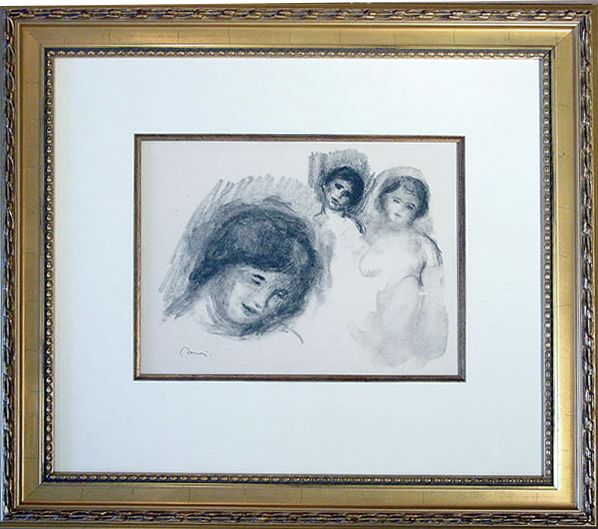 Original Renoir Lithograph, Douze Lithographies, 1919  