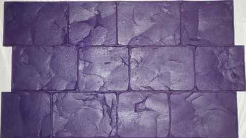 London Cobble Stone Floppy Mat   Concrete Stamps  