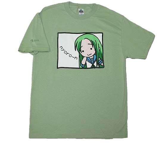 Suzumiya Haruhi Tsuruya san “Nyoro n” T shirt Large  