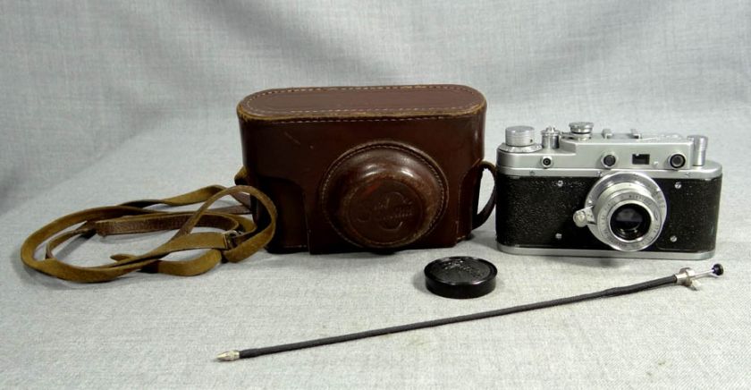 LEICA 35mm RANGEFINDER USSR RUSSIAN ZORKI C CAMERA INDUSTAR 22 LENS 