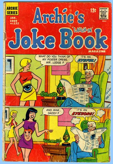 ARCHIES JOKE BOOK #132 · Jan.1969 · Fair/Good Cond.  