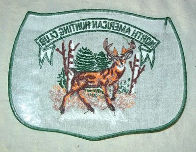 NORTH AMERICAN HUNTING CLUB PATCH W/ DEER  