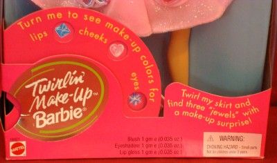 TWIRLIN MAKE UP BARBIE BY MATTEL 1997  