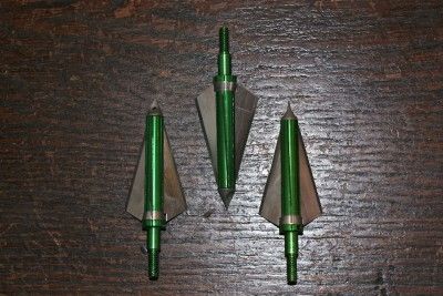 Golden Spinner archery arrow broadheads 5 new 130gr extra blades 