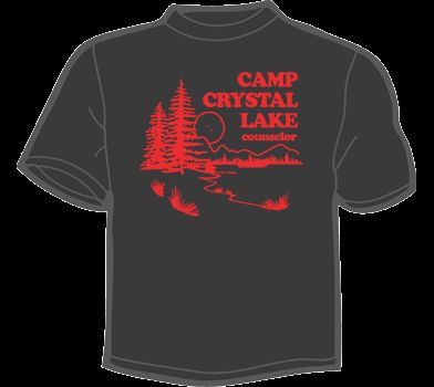 CAMP CRYSTAL LAKE T Shirt MENS vintage friday the 13th  