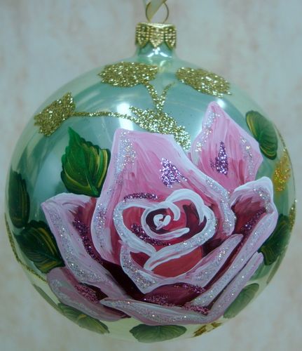 CHRISTINAS WORLD Golden Tree Life ORNAMENT Ball GAR867  