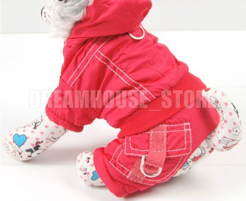 New Dog Hoodie Warm Winter Coat Jacket Jumpsuit APPAREL  