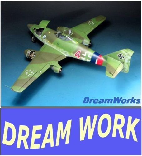 Built By Award Winner Trumpeter 1/32 Me 262+PE &Details  