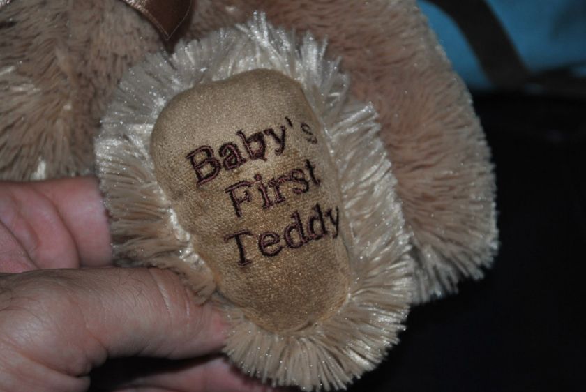 Koala Baby Babys First Teddy Bear Brown Plush Stuffed Animal Lovey 