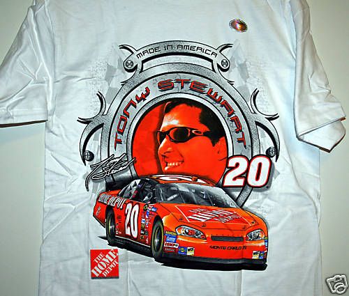 Tony Stewart 2006 Made in America  Ltd Ed TShirt NEW  