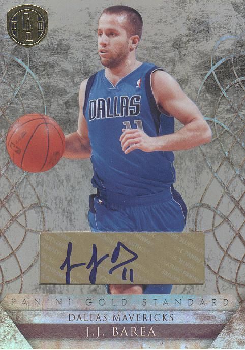   11 Gold Standard Signatures #157 J.J. Barea Autograph #125/199  