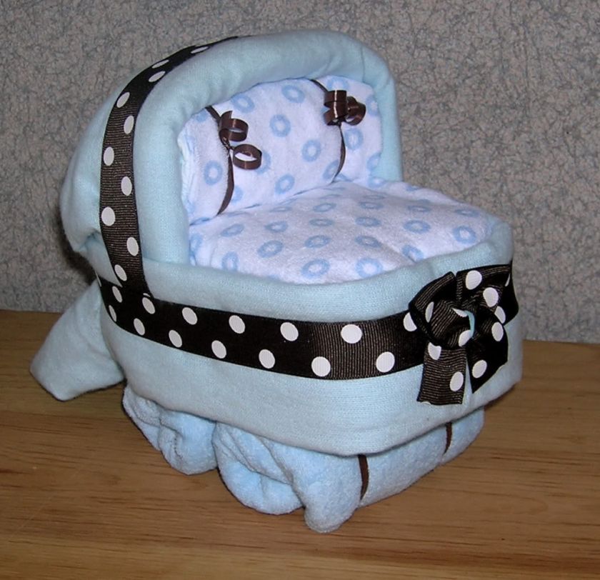 MINI DIAPER BASSINET ~ BABY SHOWER GIFT ~GIFTS BY JAYDE  