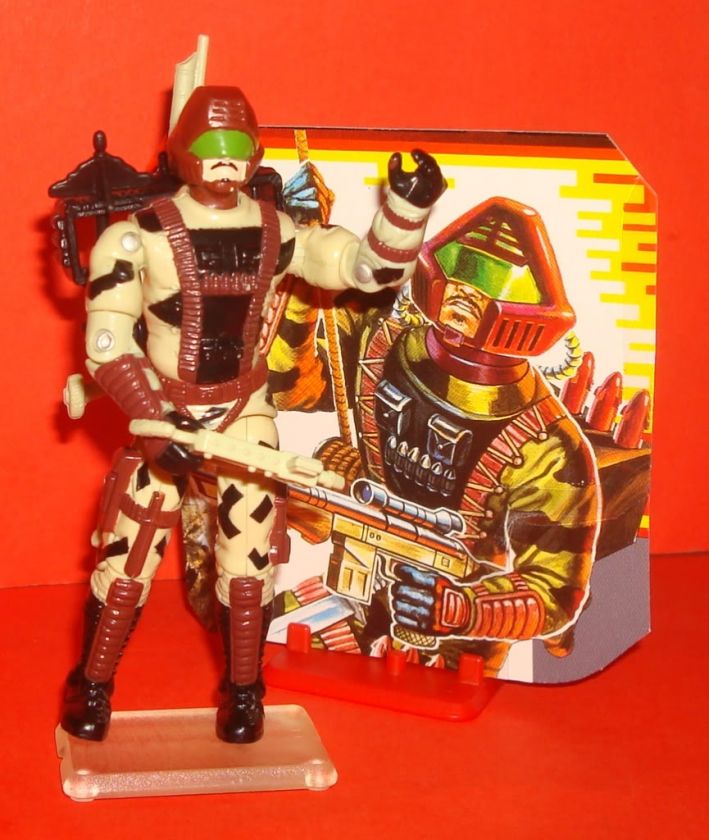 VTG HASBRO GI JOE 1990 COBRA ROCK VIPER MOUNTAIN TROOPER FIGURE 100% 