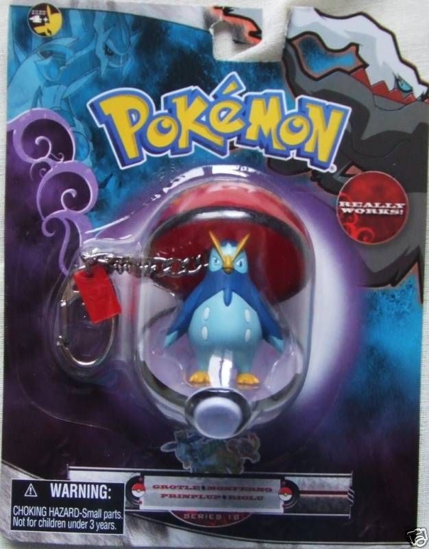 POKEMON PRINPLUP MINI HIDE AWAY FIGURE KEYCHAIN  