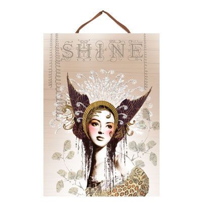 Shine art panel print  