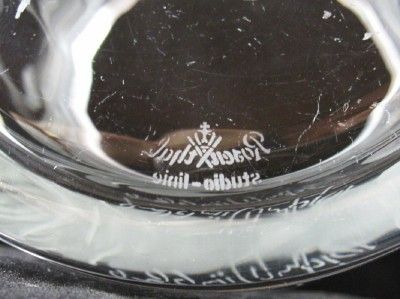 Rosenthal Signed BJORN WIINBLAD Crystal Vase 7 1/4  