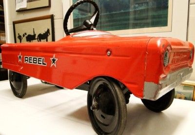 VINTAGE REBEL #11 CHILDS PEDAL CAR  