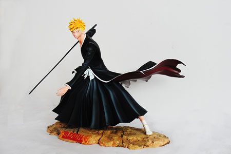 NEW BLEACH Kurosaki Ichigo Resin model toy figures  