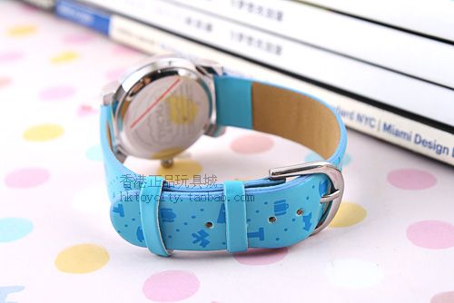   TANK ENGINE LEATHER STRAP WATCH ITEM NO. 100188 JAPAN QUARTZ MOVEMENT