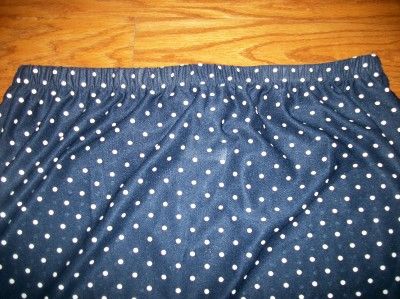 PRELUDE BLUE WHITE POLKA DOT OUTFIT SKIRT 18P 18 PETITE  