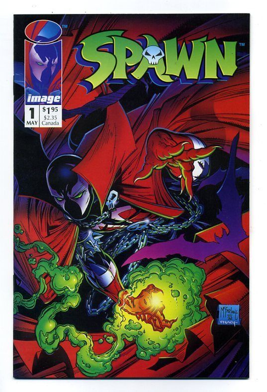 SPAWN #1 ~ IMAGE COMIC by McFarlane ~ PERFECT NM COPY 9.4 + CGC it 