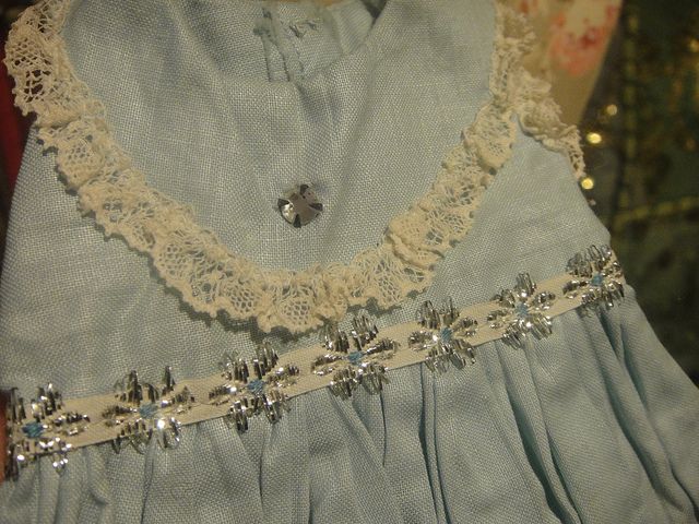 Wow Vintage Antique Baby Doll Organdy Dresses Lot Bonnet Lace Satin 5 