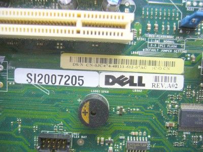 Dell E310 Socket 775 BTX Motherboard 0JC474 w/ Intel Pentium 4 SL8PP 2 