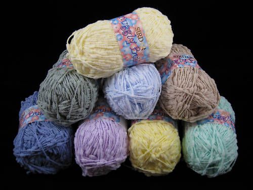 Sirdar Snuggly Bubbly the softest baby yarn,   