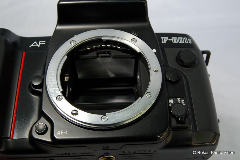 Nikon F 801S camera body only rated B  