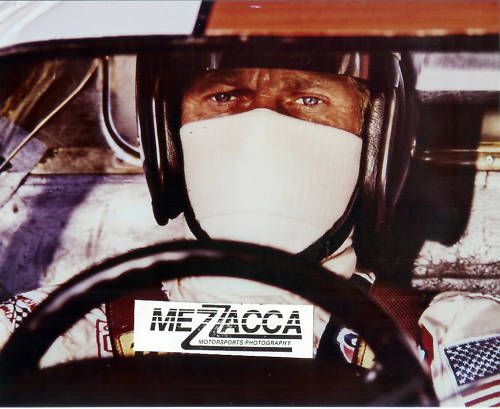 STEVE MCQUEEN GULF PORSCHE 917 COCKPIT LEMANS MOVIE  