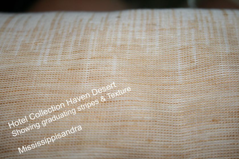 Hotel Collection Haven DESERT Linen Pillow Sham Beige Golden Peach 