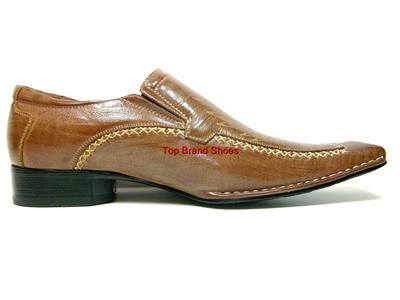 New D ALDO Italian Style Brown Club Dress/Casual Shoes  