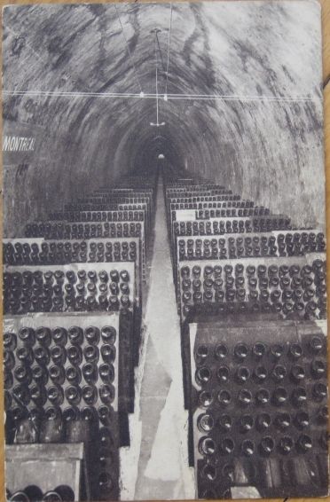 1920 AD PC   Champagne Pommery et Greno Cellar Interior  