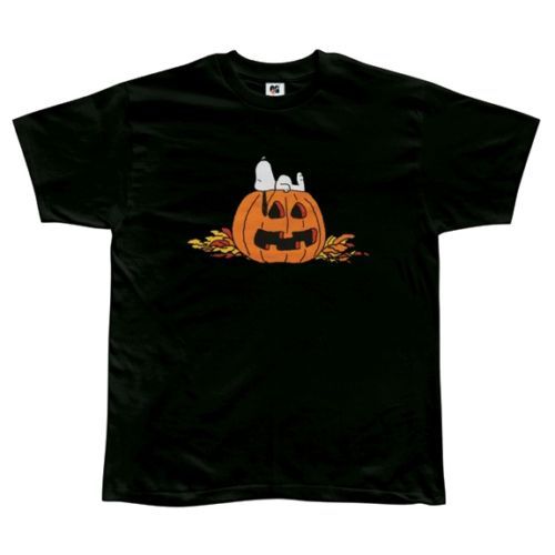 Peanuts   Halloween Snooze T Shirt   Large  