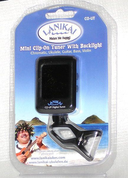 LANIKAI CLIP ON TUNER CO UT CHROMATIC DIGITAL UKELELE  