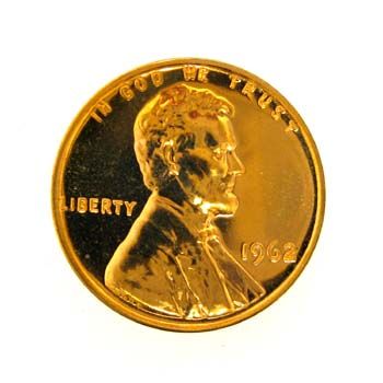 1962 GEM PROOF LINCOLN CENT   