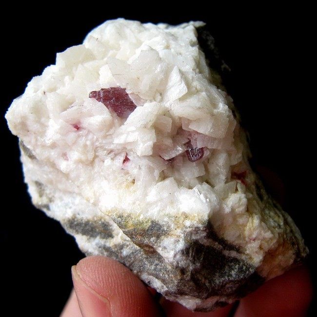 Red Cinnabar Crystal on Dolomite cbgz2ie1366  