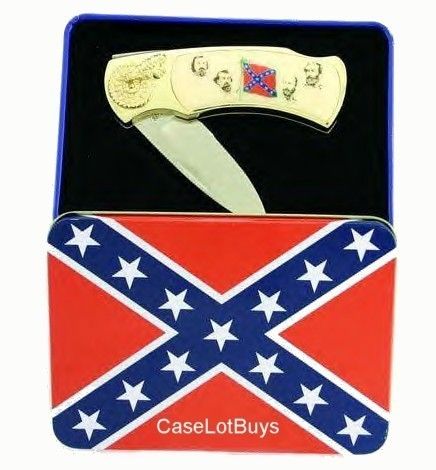 CIVIL WAR ~ CONFEDERATE ~ REBEL COMMERATIVE KNIFE  